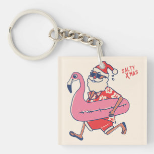 Mele Kalikimaka Père Noël Flamant rose Getaways de