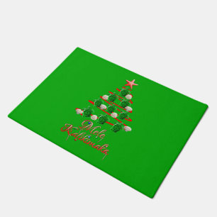Mele Kalikimaka Sea Turtles Doormat