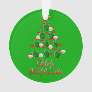 Mele Kalikimaka Sea Turtles Ornament