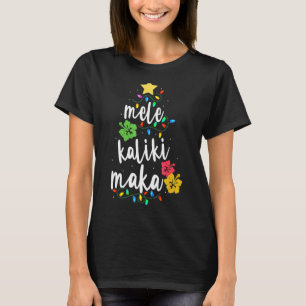 Mele Kalikimaka Shirt For Women Hawaiian Hawaii Ch