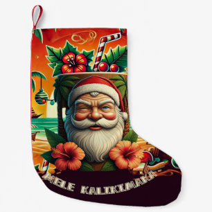 Mele Kalikimaka Small Christmas Stocking