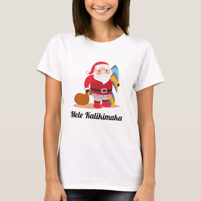 Mele Kalikimaka T-Shirt (Front)