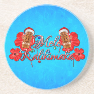 Mele Kalikimaka Tiki Coaster