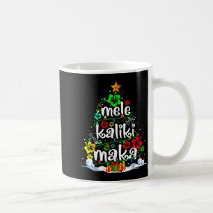 Mele Kalikimaka Trocal Christmas Hawaiian Santa Xm Coffee Mug
