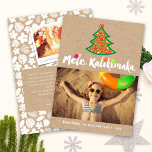 Mele Kalimaka Hibiscus Christmas Tree Kraft Photo Holiday Card<br><div class="desc">Designed by fat*fa*tin. Easy to customize with your own text,  photo or image. For custom requests,  please contact fat*fa*tin directly. Custom charges apply.

www.zazzle.com/fat_fa_tin
www.zazzle.com/color_therapy
www.zazzle.com/fatfatin_blue_knot
www.zazzle.com/fatfatin_red_knot
www.zazzle.com/fatfatin_mini_me
www.zazzle.com/fatfatin_box
www.zazzle.com/fatfatin_design
www.zazzle.com/fatfatin_ink</div>