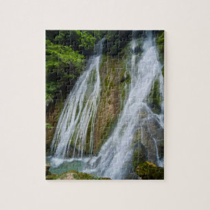 Mele-Maat Waterfall In Jungle Jigsaw Puzzle