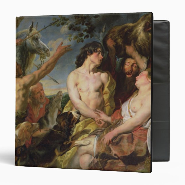Meleager and Atalanta (oil on canvas) Binder (Front/Inside)