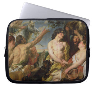 Meleager and Atalanta (oil on canvas) Laptop Sleeve