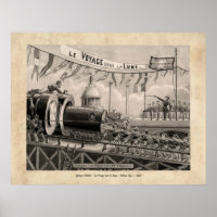 Méliès Le Voyage dans la Lune Tableau 5 Poster