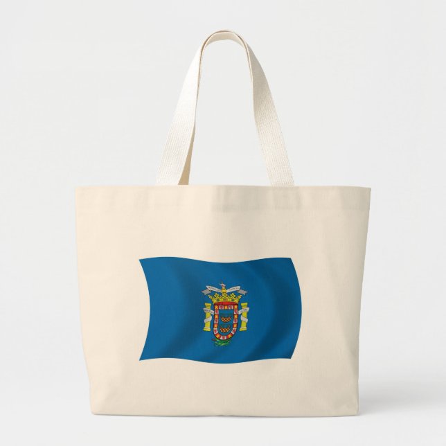 Melilla Flag Tote Bag (Front)