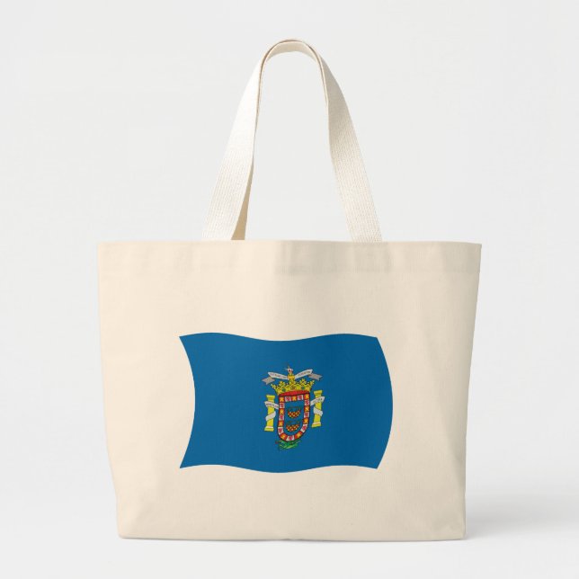 Melilla Flag Tote Bag (Front)
