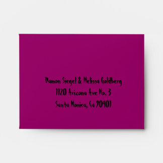 Melissa Damon Envelope