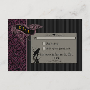 melissa Damon RSVP Card