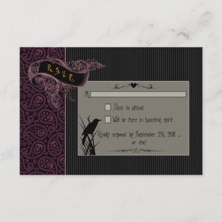 melissa Damon RSVP Card