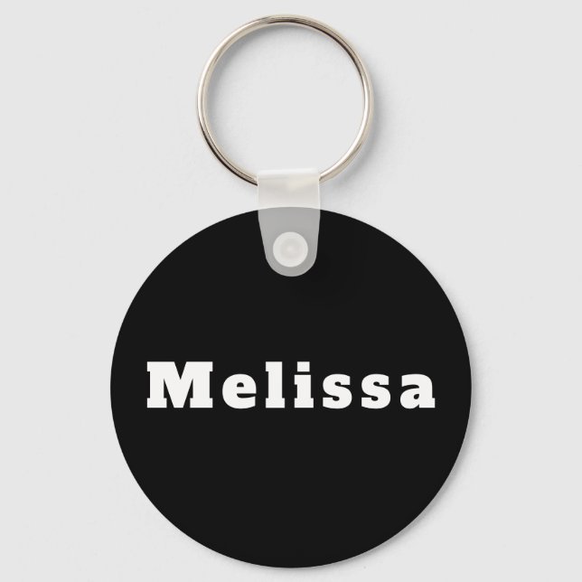 Melissa Keychain (Front)