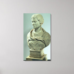Melitene, priestess of the Mother of the Gods, Rom Canvas Print