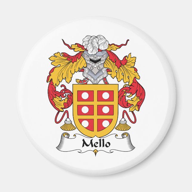 Mello Family Crest Magnet (Front)
