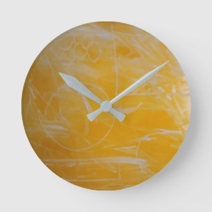 "Mello Yellow" Wall Clock