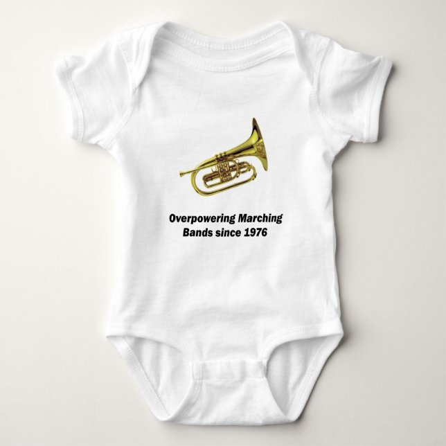 Mellophone Baby Bodysuit (Front)