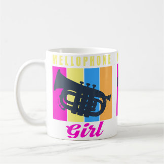 Mellophone Girl Funny Marching Band Orchestra Wome Coffee Mug