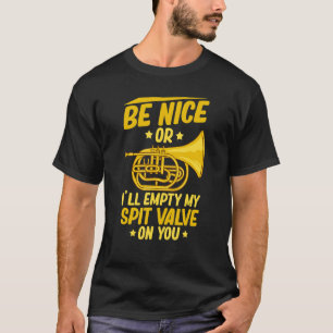 Mellophone Instrument Music Player Beginner Lesson T-Shirt