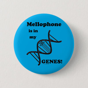 Mellophone Is In My Genes 2 Inch Round Button