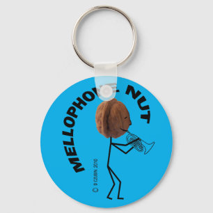 Mellophone Nut Keychain