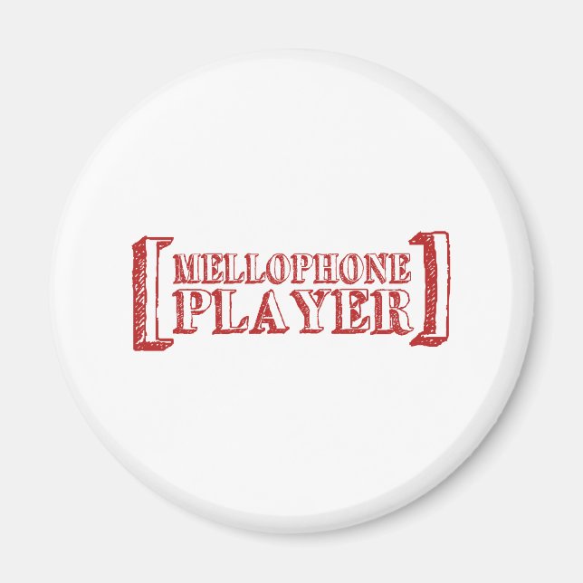 Mellophone Player Magnet (Front)