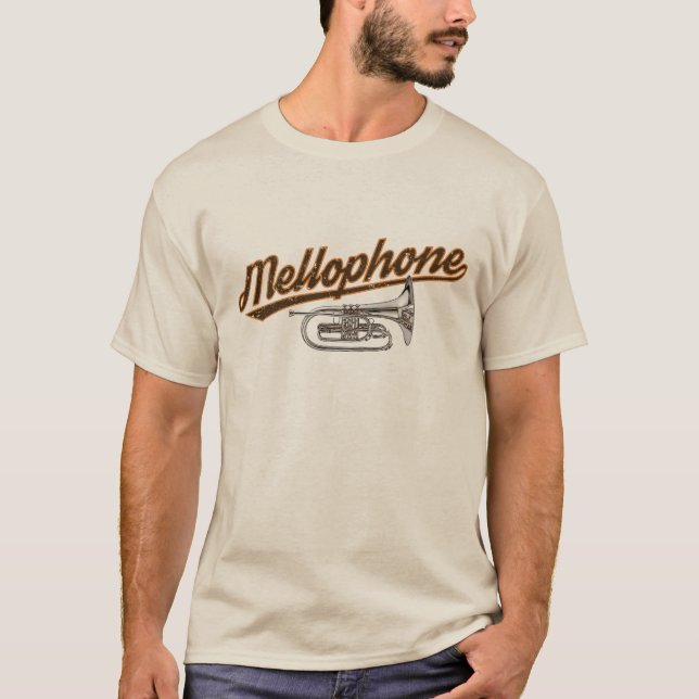 Mellophone Retro T-Shirt (Front)