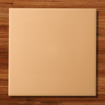 Mellow Apricot Solid Colour Tile<br><div class="desc">Mellow Apricot Solid Colour</div>