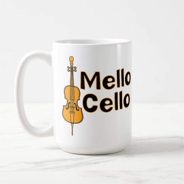 Mellow Cello Coffee Mug (Left)
