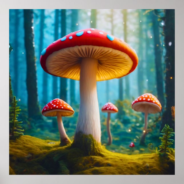 Mellow Mushroom Poster (Front)