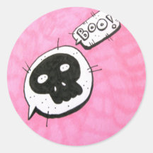 Mellow skull stickers