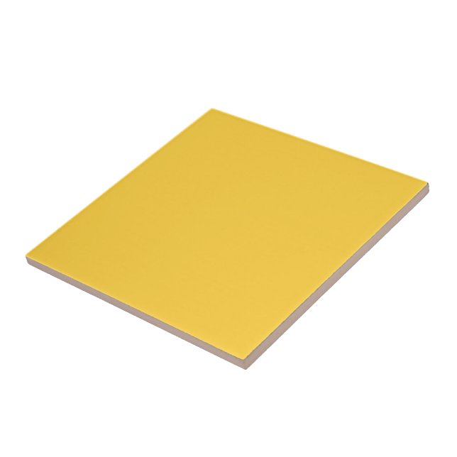 Mellow Yellow (Gold coloured), Tile (Side)
