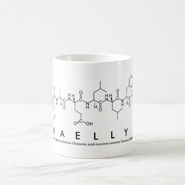 Mellys nom de peptide mug (Centre)