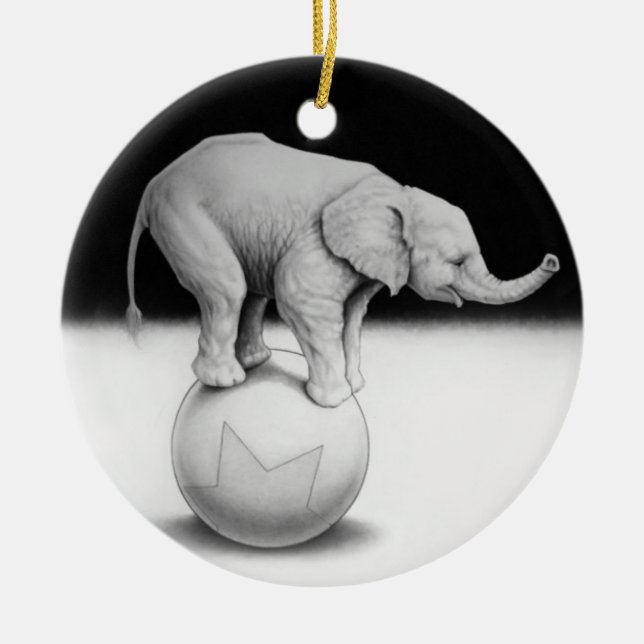 Melodia Ceramic Ornament (Front)