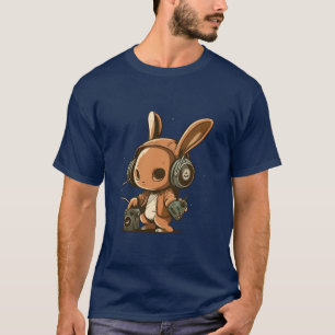 Melodic Bunny: A Musical Journey T-Shirt