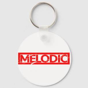 Melodic Stamp Keychain