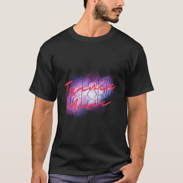 Melodic Trance Music T-Shirt (Front)