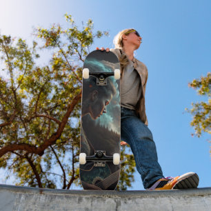 Melodies célestes" Skateboard Deck