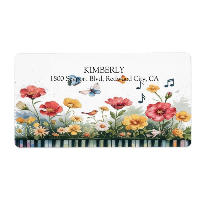 Mélodies en fleurs (Devant)