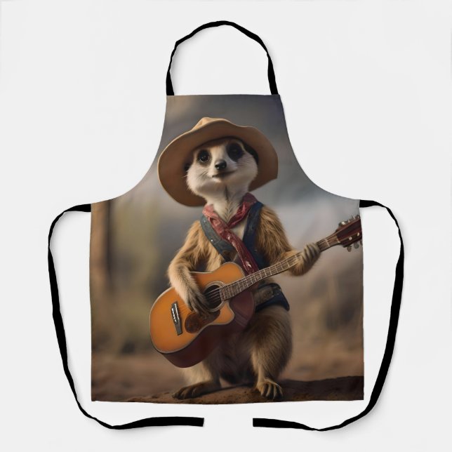Melodies of the Savanna A Meerkat Guitar Serenade, Apron (Front)