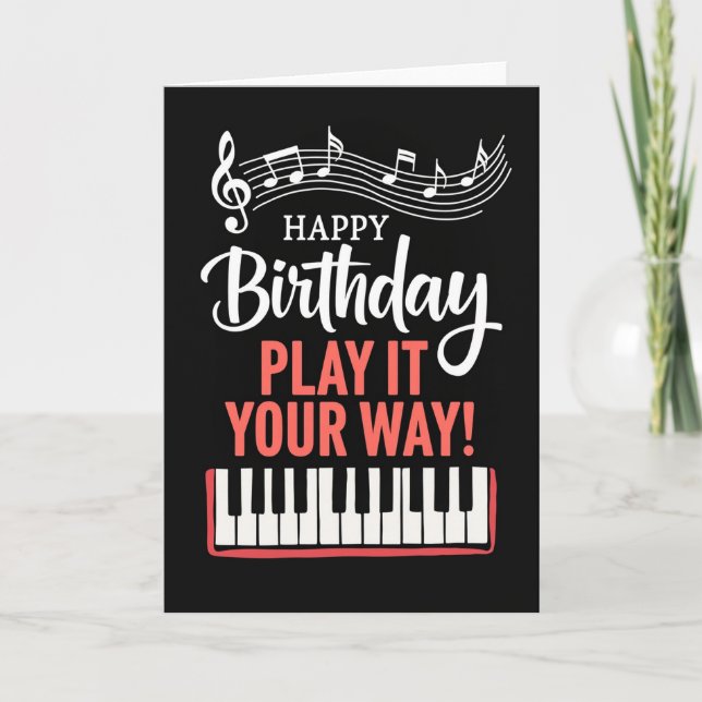 Melody Birthday Card (Front)