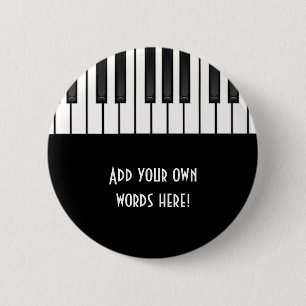 Melody Collection 2 Inch Round Button
