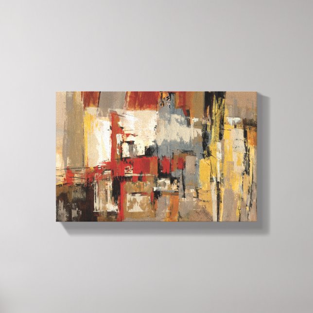 Melody for Guitar and Sax Canvas Print (Front)