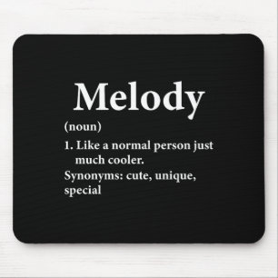 Melody Name Definition  Mouse Pad