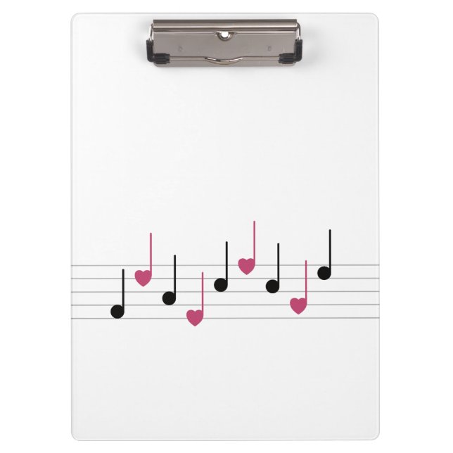 Melody of Love (Linear) Clipboard (Front)