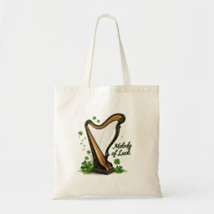 Melody of Luck Harp Tote Bag