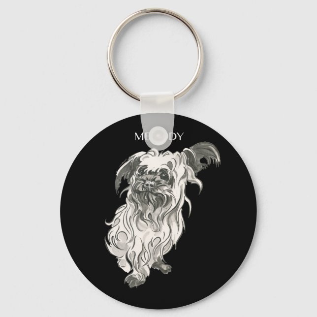 Melody the Metamorph Mascot Keychain (Front)