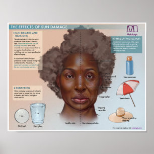 Mélogique Les effets des dommages au soleil Poster